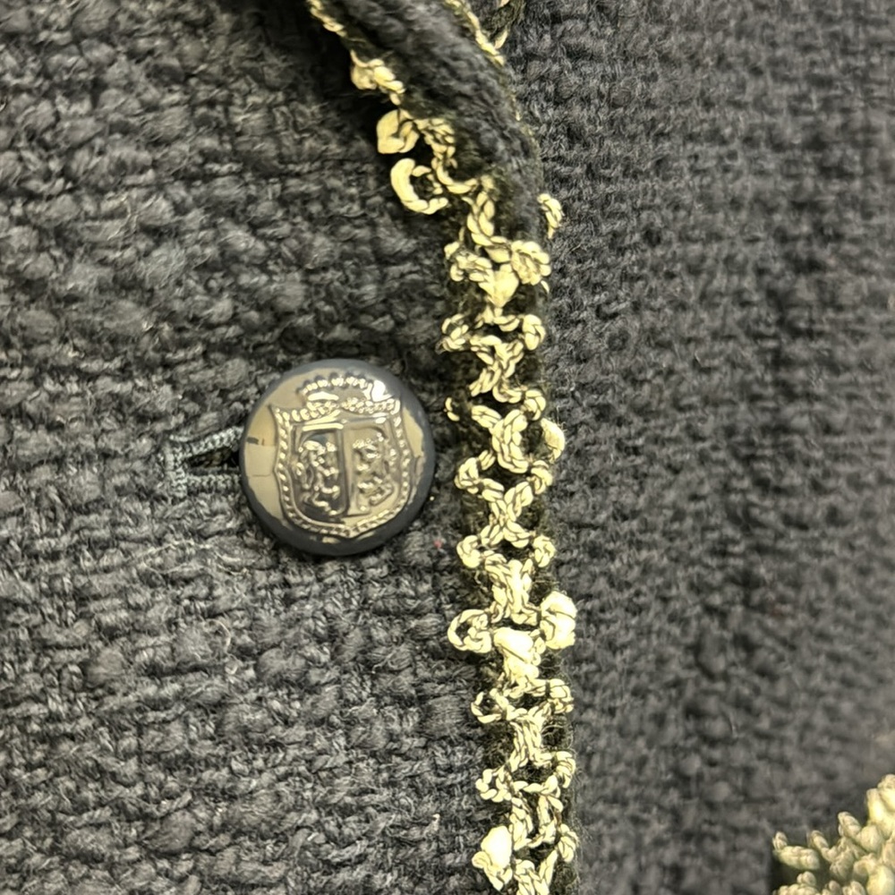Talbots navy blazer/jacket. - Picture 4 of 9